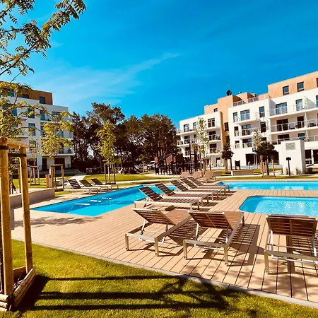 Przy Basenie - Jacuzzi, Sauny, Sala Zabaw, Do Plazy 400m Plaskie Dojscie Apartamento *